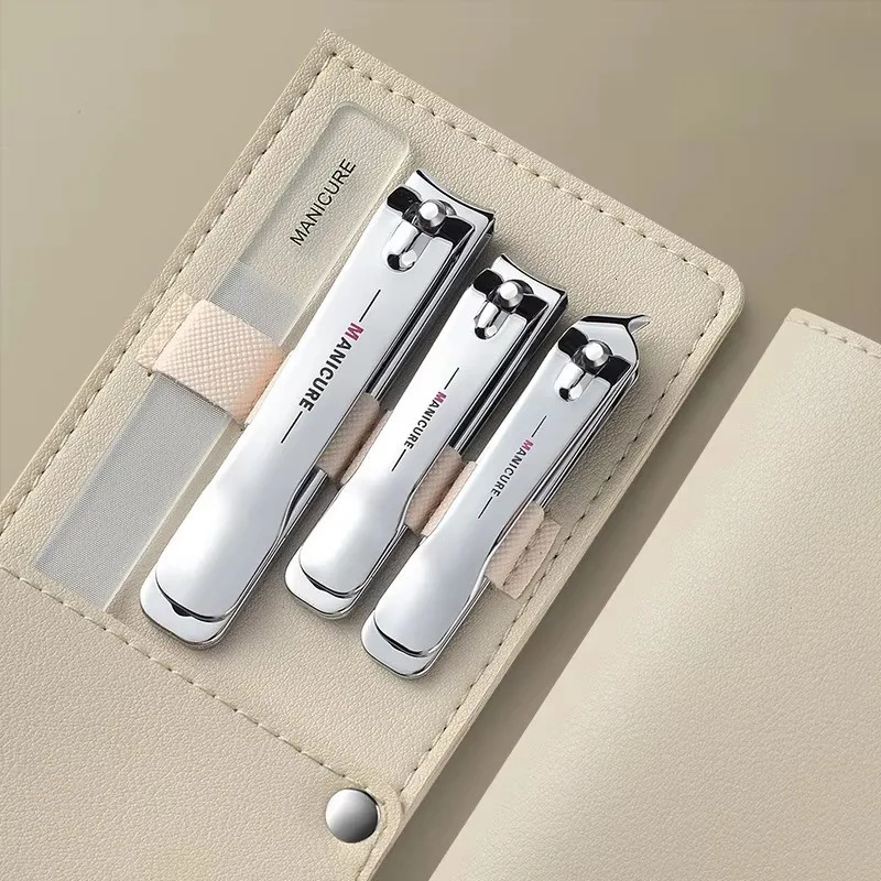 Manicure Set Professional Nail Clipper Kit Stainless Steel Manicure KitNail Care Tools Travel Manicure Grooming Kit Nail Clipp 241225