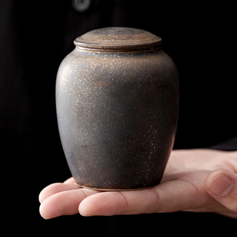 Vintage Ceramic Urn Pets, Mini Portable Cremation, Animal Coffin, Commemorative Ashes Storage, Cremation Burial, Pet Supplies