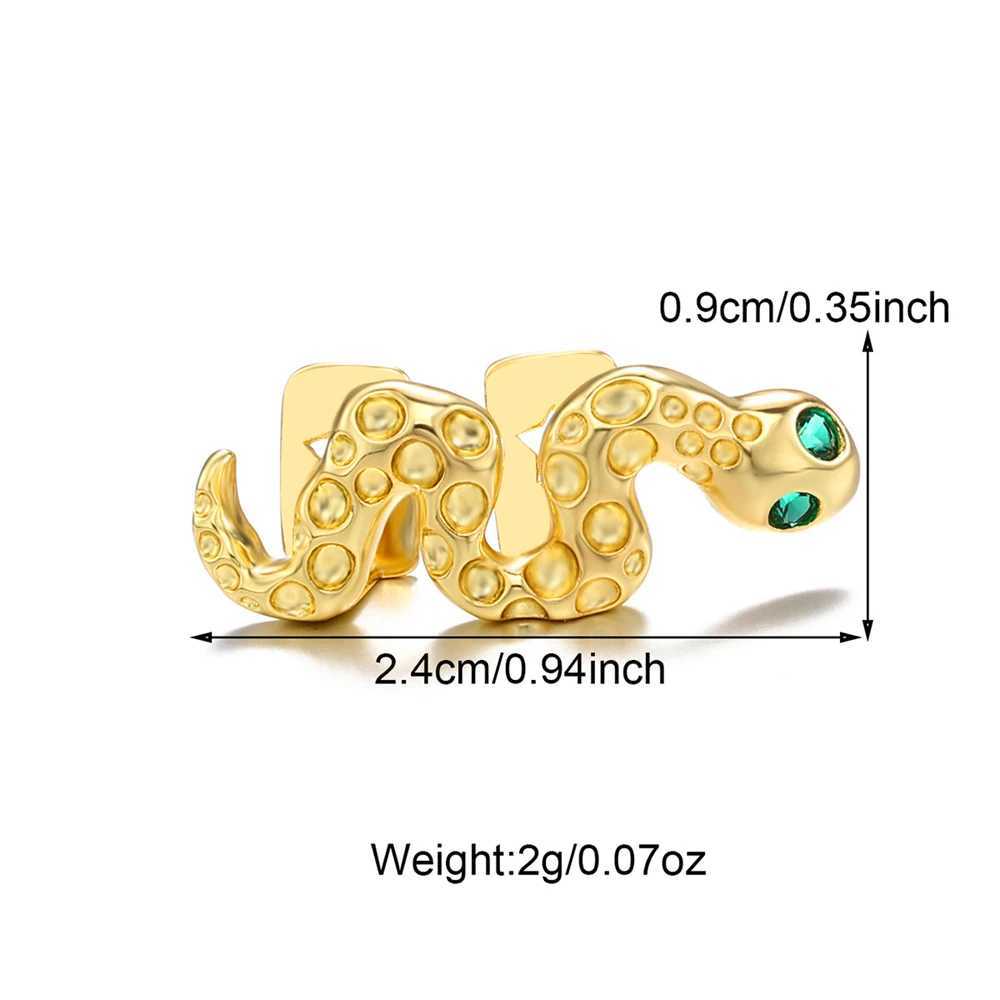 Hip Hop Snake She Bling Teeth Grillz Cs Top Bottom Charm Grills For Men Women JewelryXJ241225