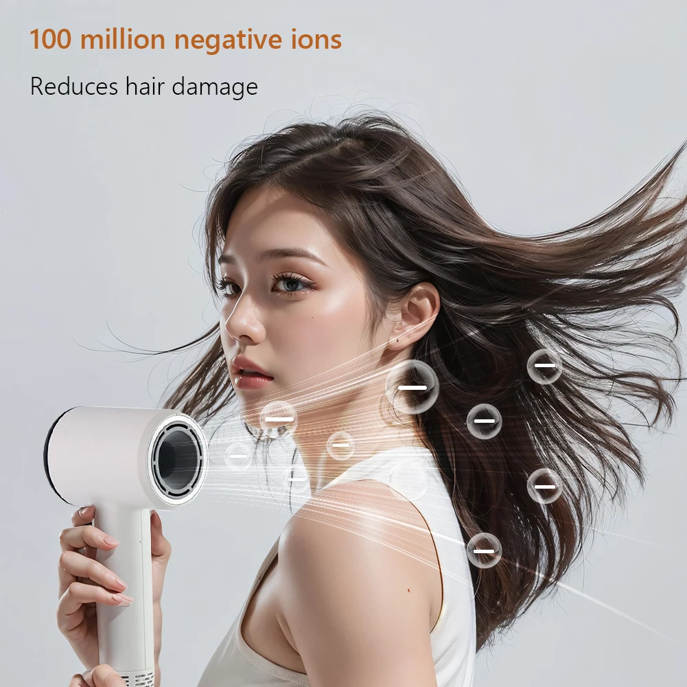 110000 RPM Professional Hair Dryer Negative Ionic Blow Dryer Brushless Motor High Speed Hair Dryer Low Noise For Home Hair Dryer 241225