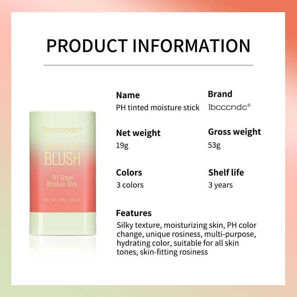 Color Changing Powder Ber Cream Lasting Waterproof Moisturizing Multi Functional B Stick Light feeling Facial MakeupXJ241225