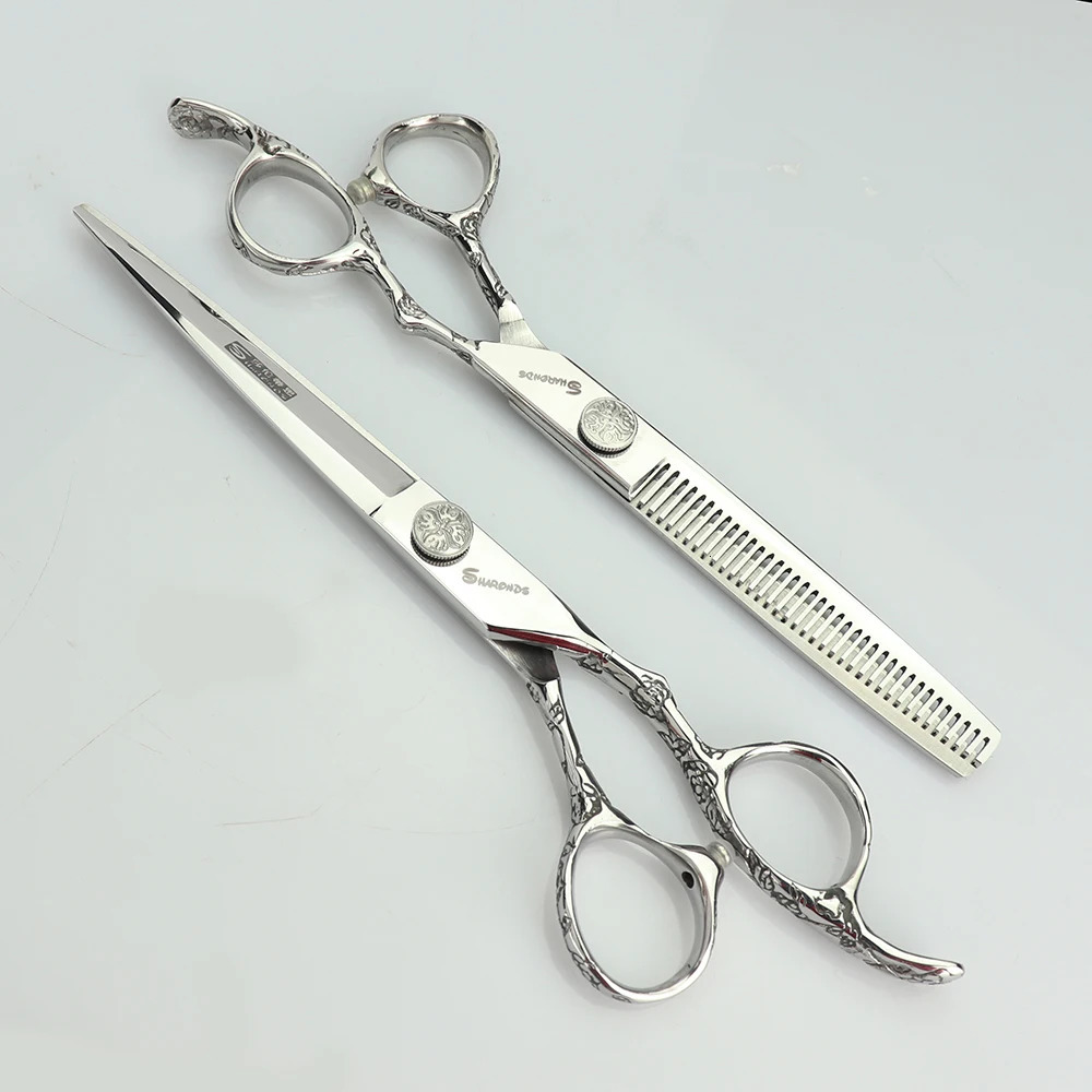 Scissors original professional hairdressing scissors thinning scissors 6/7 inch stainless steel exquisite non-slip cutting tool 241225