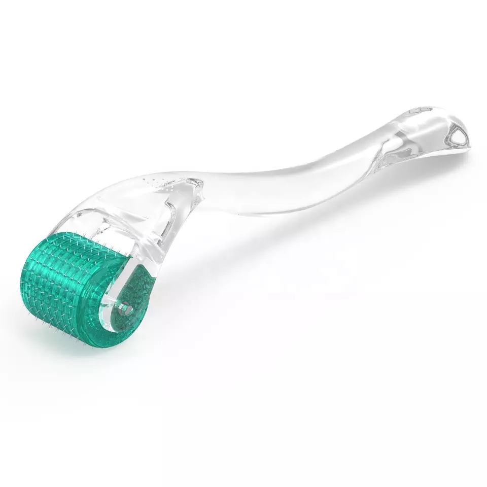 Mezoroller DRS 192 Real Needles Beard Derma Roller Microneedling for Hair Re- Growth Skin Care Body Treatment Microneedle MTS