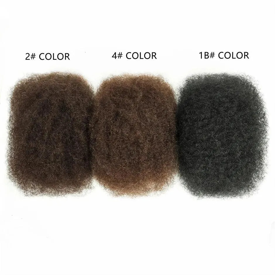 Brazilian Hair Afro kinky Curly Bulk Human Hair For Braiding 1 Bundle 30g/pc Natural Color Braids Hair No Weft For Women 241225