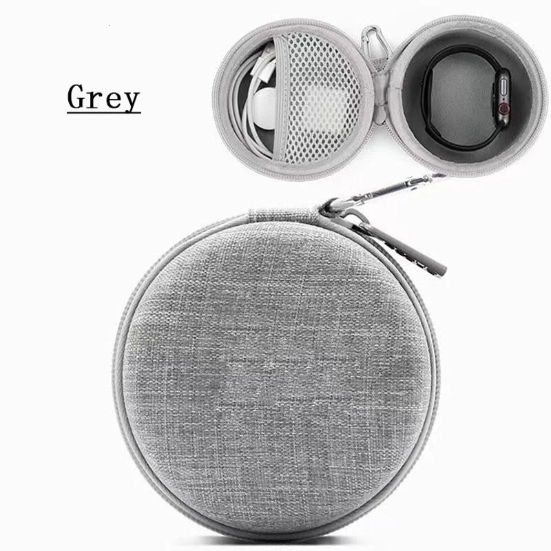 EVA Single Watch Travel Case Portable Storage Organizer Shock-Resistant Waterproof Smartwatches Zippered Container Box 241225