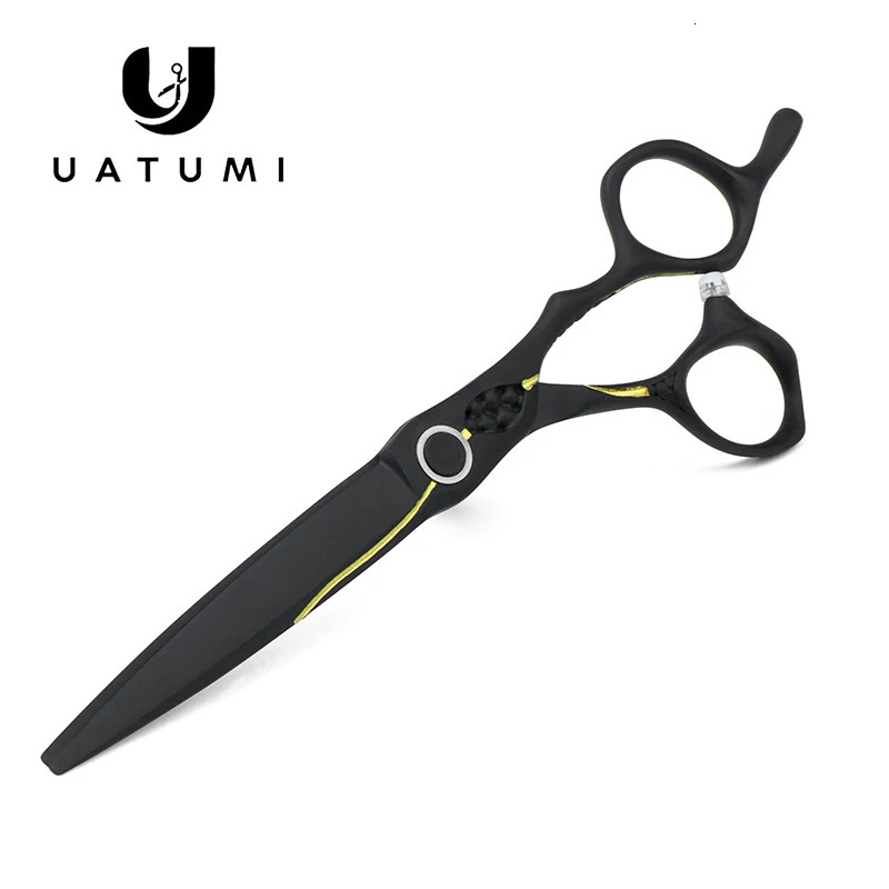 UATUMI 6.3INCH professional hair tools stylist barbershop special hair scissors salon 241225