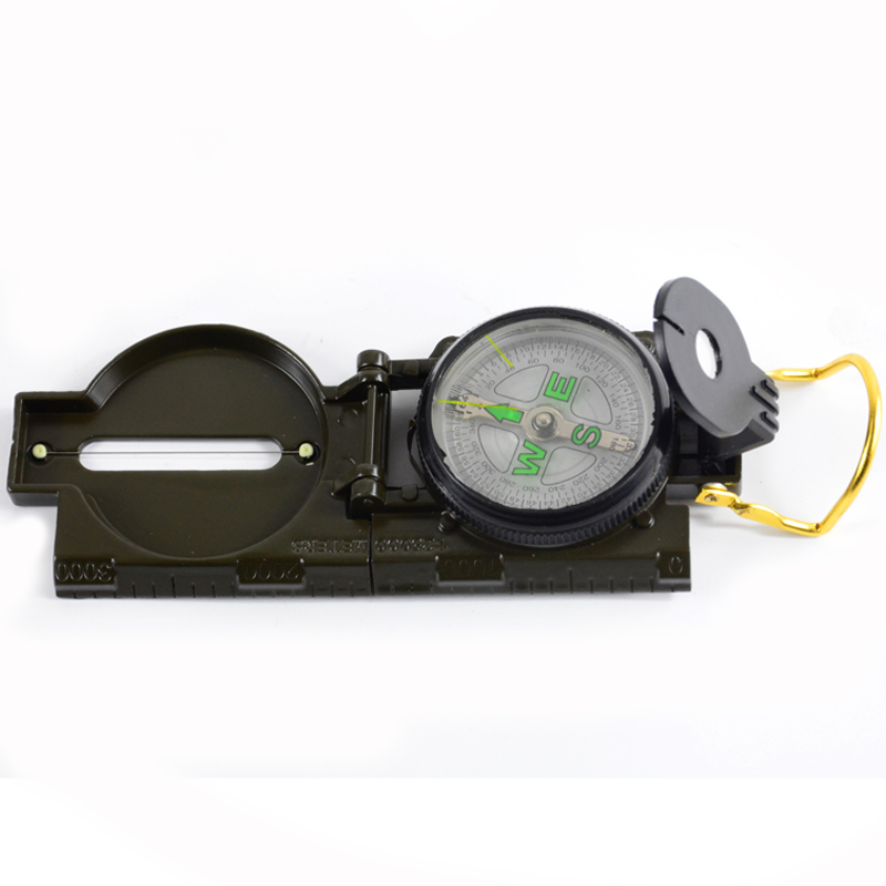 Multifunction metal compass portable Geological marine magnetic compass for outdoor camping
