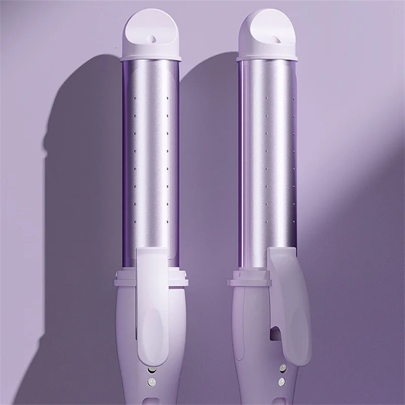 Professional 2 IN 1 Hair Curling Iron Hair Straightener 360° Rotation Anti-scalding Hair Curler Hair Styling Tools 241225