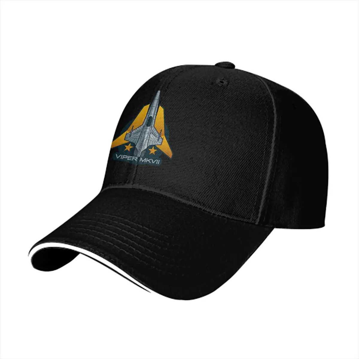 Viper Mark baseball cap Peaked Caps Space Fortress Galactica mens and womens sun hats W241225