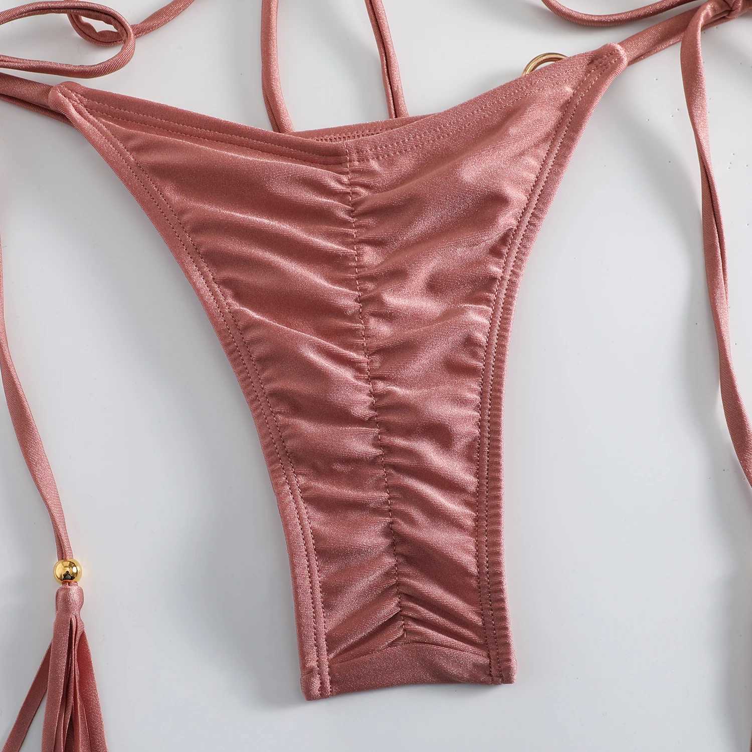Sexy bikini 2024 womens swimsuit womens bandage bikini set push up swimsuit womens swimsuitW241225