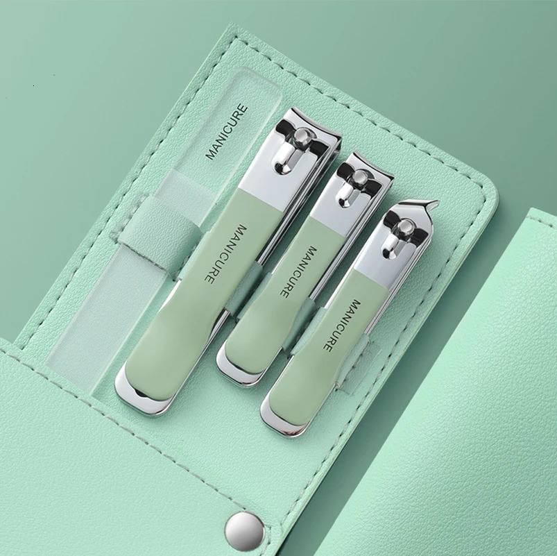 Manicure Set Professional Nail Clipper Kit Stainless Steel Manicure KitNail Care Tools With ious Travel Case 241225