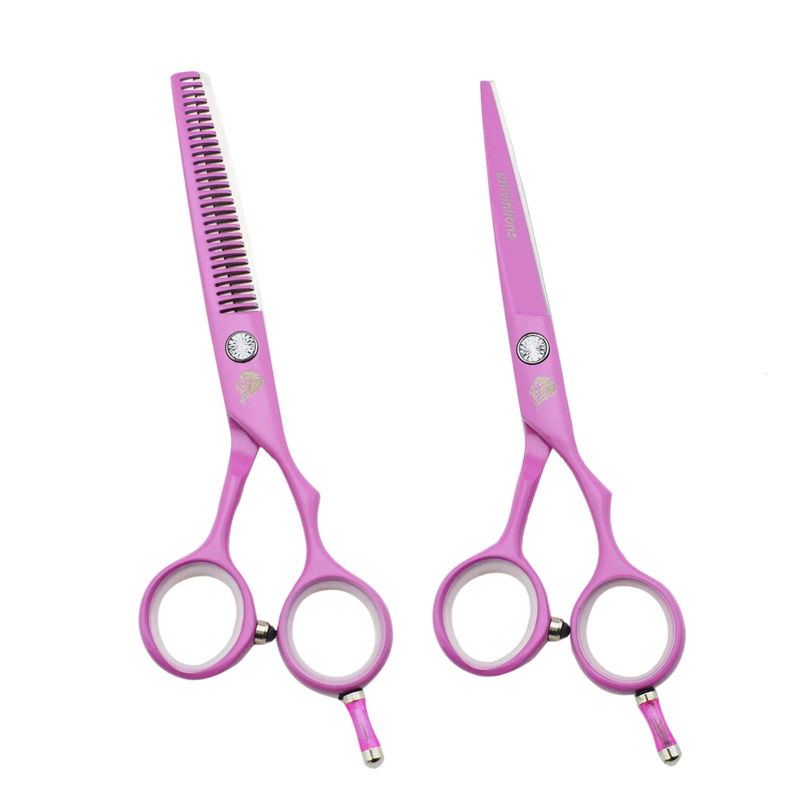 5.5 Black Pink Hair Scissors Razor Hairdressing Scissor Sale Professional Hair Dressing Scissors Barber Clipper Japan Haircut 241225