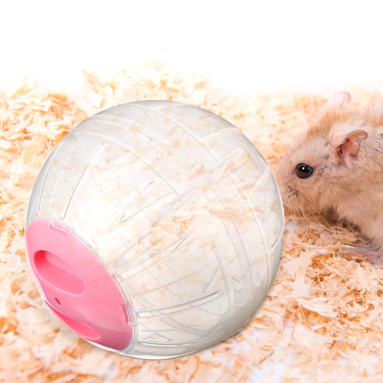 2 Pcs Guinea Pig Cage Hamster Sports Ball Toy Running Cages Dwarf Baby Toys for Babies