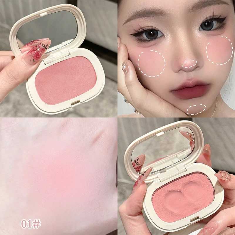 Single Color B Silky Texture High Color Rendering No Powder Feeling Low Saturation Long-lasting Natural Matte B CreamXJ241225