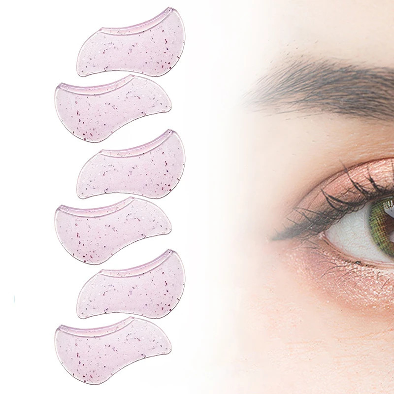 1Pair Lower Eyelash ing Pad Lashes Rods Shield 3D Silicone Eyelash Curler Grafting Tool Eyelash Applicator 241223