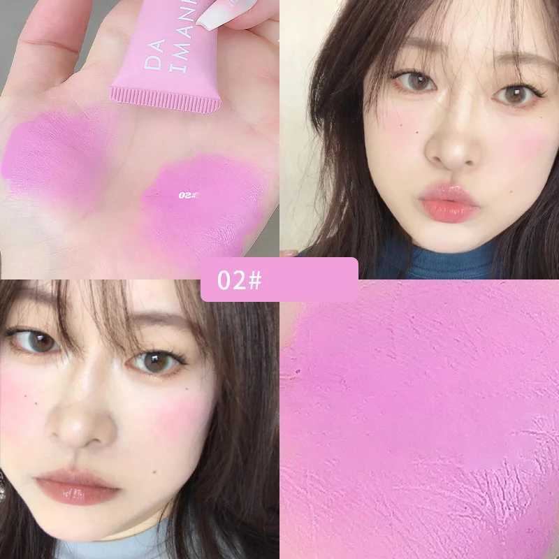 Watercolor Liquid B Makeup Lightweight Natural Creamy Cheek Rouge Long Lasting Velvet Matte Facial Ber Tint 5 ColorsXJ241225