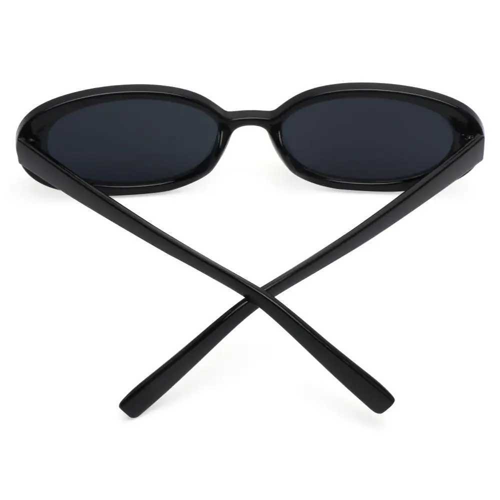 Retro Sunes for Wen Small Oval Frame Sunes Fashion S Polari Eyewear UV400 Protection Outdoor Sports Shadeds X2412251