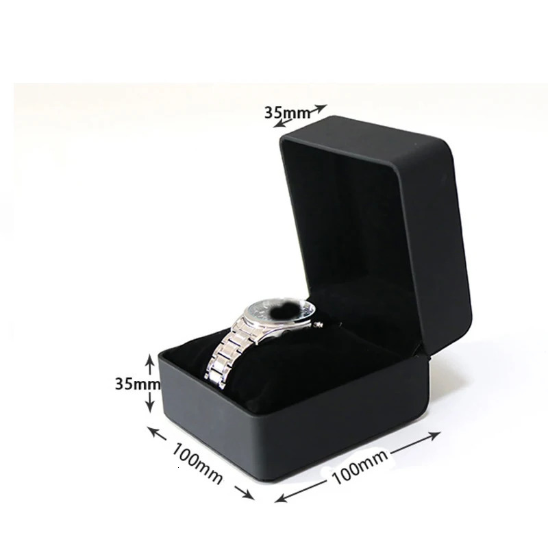 Single Watch Gift Box With Pillow Pu Leather Wristwatch Display Case Organizer For Men/Women Watch Storage Gift Box 241225