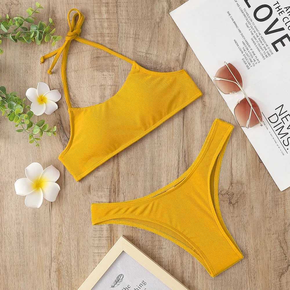 Brazilian bikini swimsuit set for women classic beach bikini sexy set 20224NewW241225