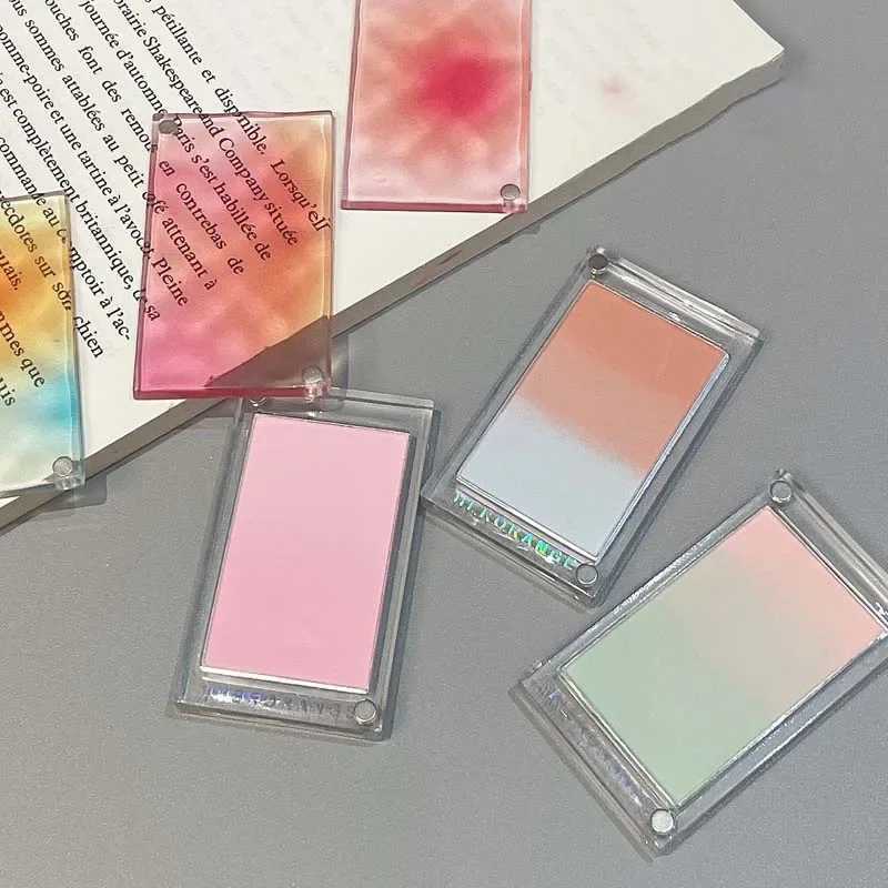 Low Saturation Gradient Color Ber Peach Pink Face B Palette Makeup Waterproof Matte Cheek Tint Rouge Powder CosmeticsXJ241225