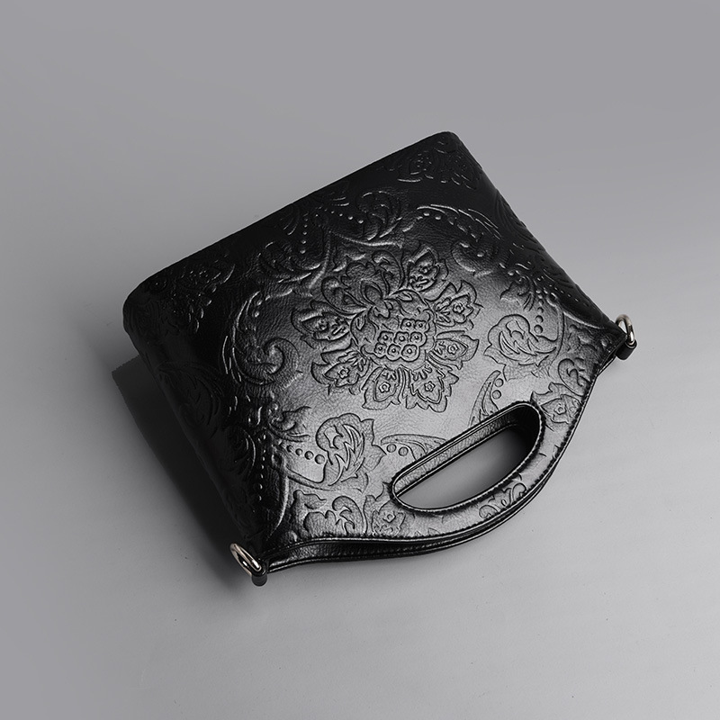 MOTAORA Women Leather Shouder 2024 New High Quality Chinese Style Tote Bags Vintage Emed Handbag ral Retro Bag Ladies