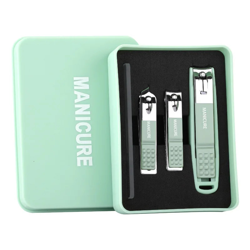 Pink Nail Clipper Set HighGrade Household 4/5/6 pcs Nail Clippers Men Women Universal Pedicure Tools Portable Nail Tools Gift 241225