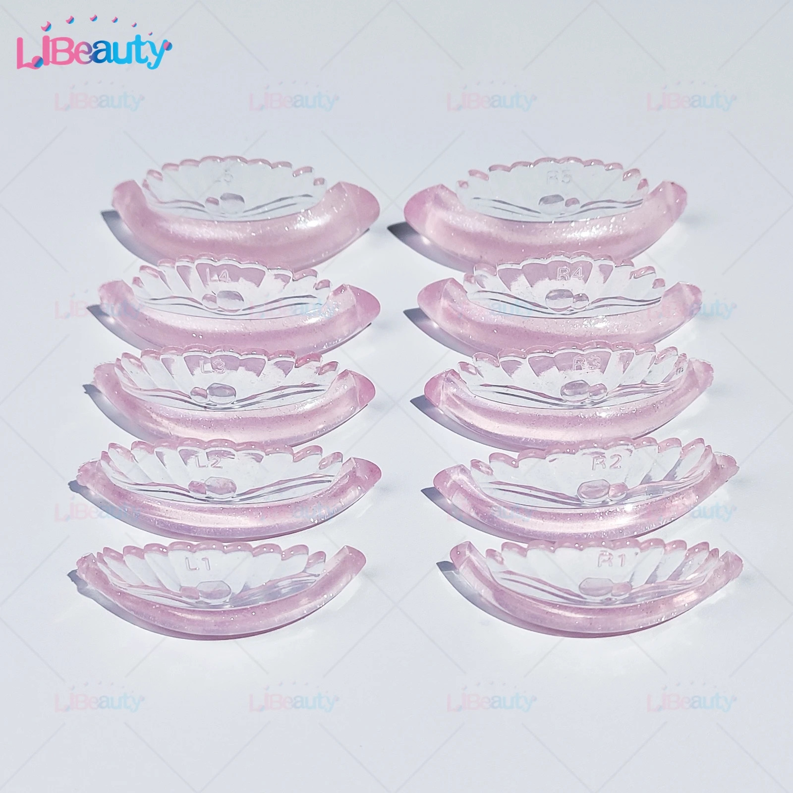 Libeauty Wholesale Silicone Eyelash Pads Sticky Lashes Rod Shields Lift 3D Eyelash Curler Accessories Eyelash Tools 241223