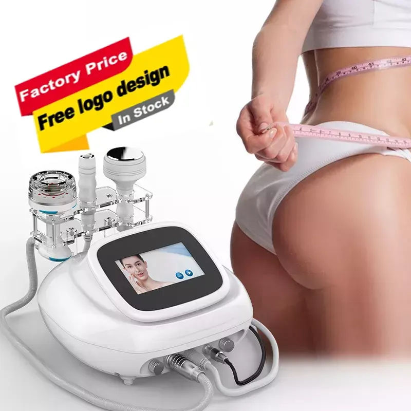 Professional 3 in 1 Lipo Slimming Skin Tightening Ultrasound RF Vacuum Cavitation Physiotherapy Hip Lift Body Reformer Liposuction Ultrasound Machine