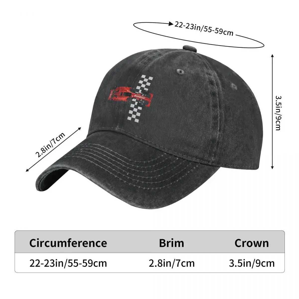 Summer Cap Sun Visor Red Finish Hip Hop Hat F1 Racing Cowboy Hat Peaked Truck Dad Hat W241225