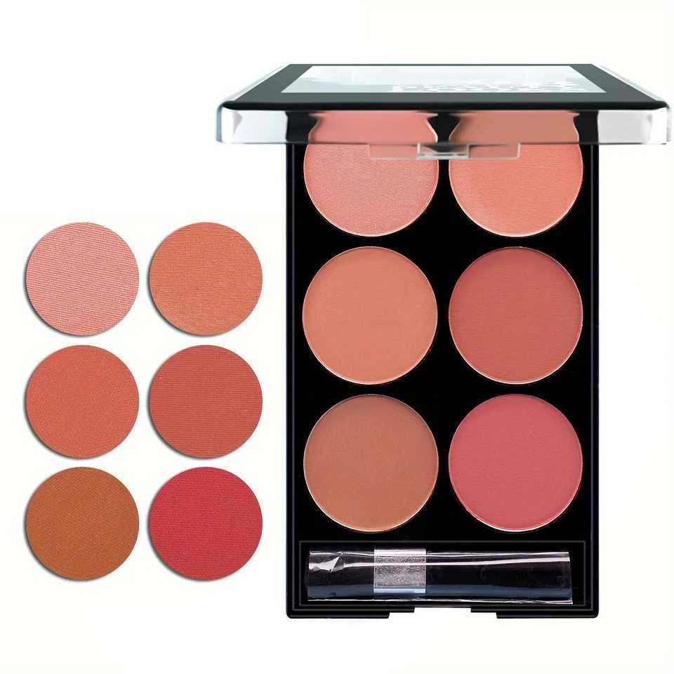 6 color b tray easy color natural three-dimensional makeupXJ241225