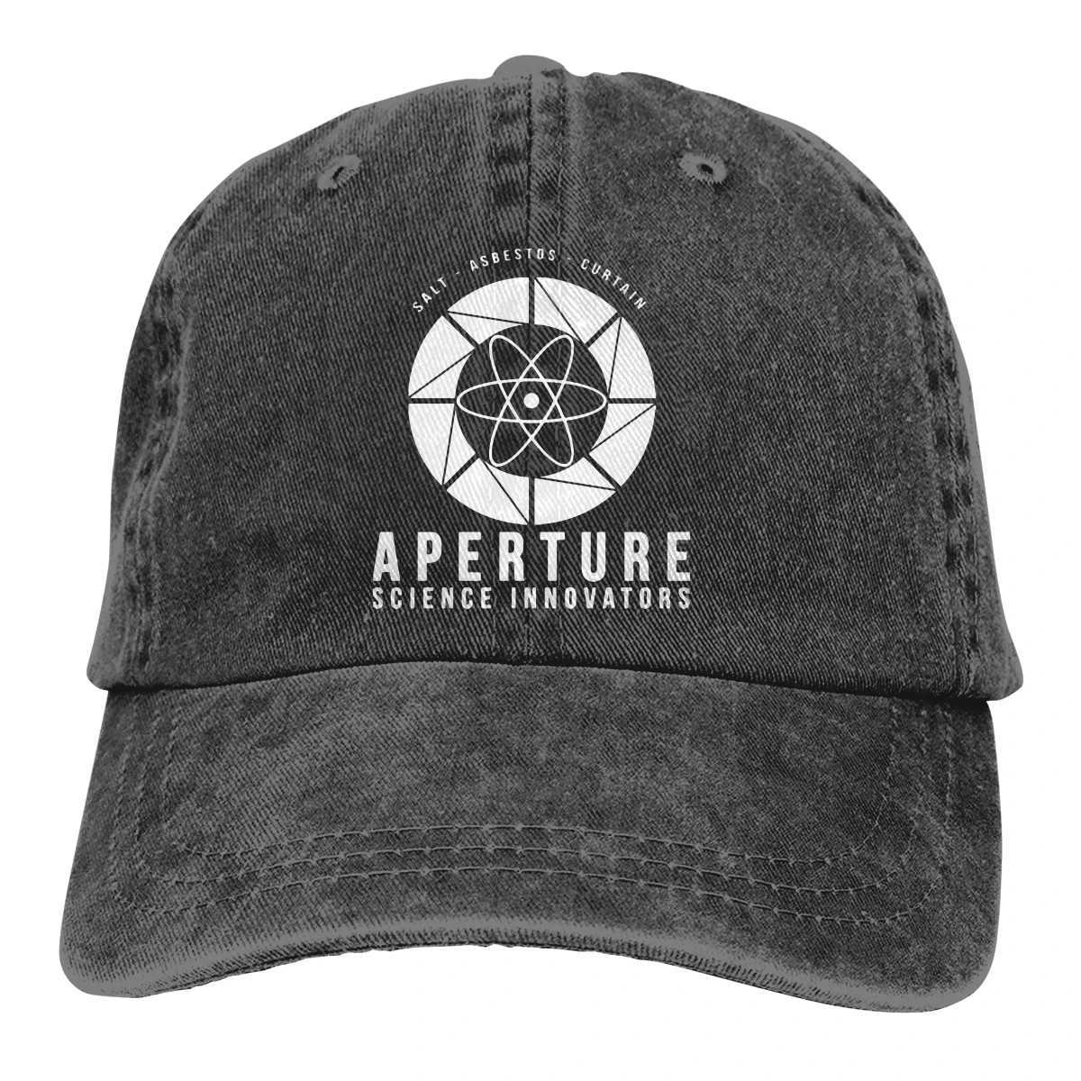 Aperture Science Baseball Hat Toe Hat Portal Game Chell Atlas P-Body Mens Sunshade Hat W241225