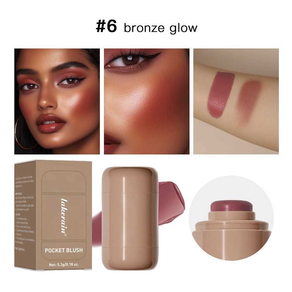 B Stick Multi-use For Lips Cheeks Long-lasting Contouring Portable Pocket B Soft Natural Fed Makeup Look HotXJ241225
