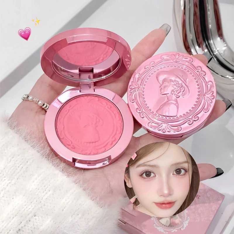 Gegebear Relief Powder Ber Matte Monochrome Natural Makeup Facial Cheek Contour Peach B Palette Powder Makeup CosmeticsXJ241225