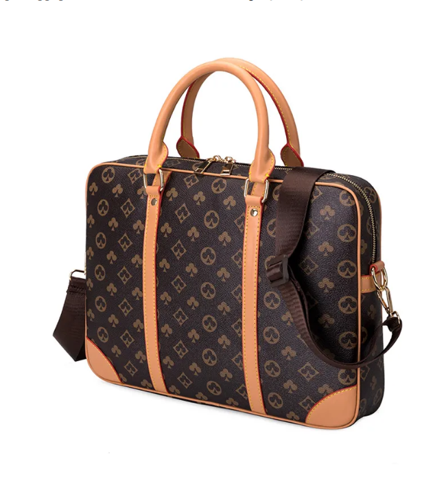 New Designer Handbag Fashion Business Men Bag Laptop Protable Multifunction Work Office Women Shoulder Messenger Bags