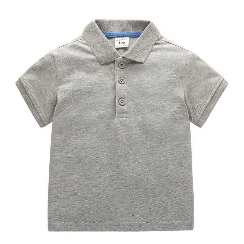 Boys Multicolor Summer Polo Shirts Cotton Boys Clothes Short Sleeve Tops Kids Polo Shirt Blue White Boys ClothingXJ241225