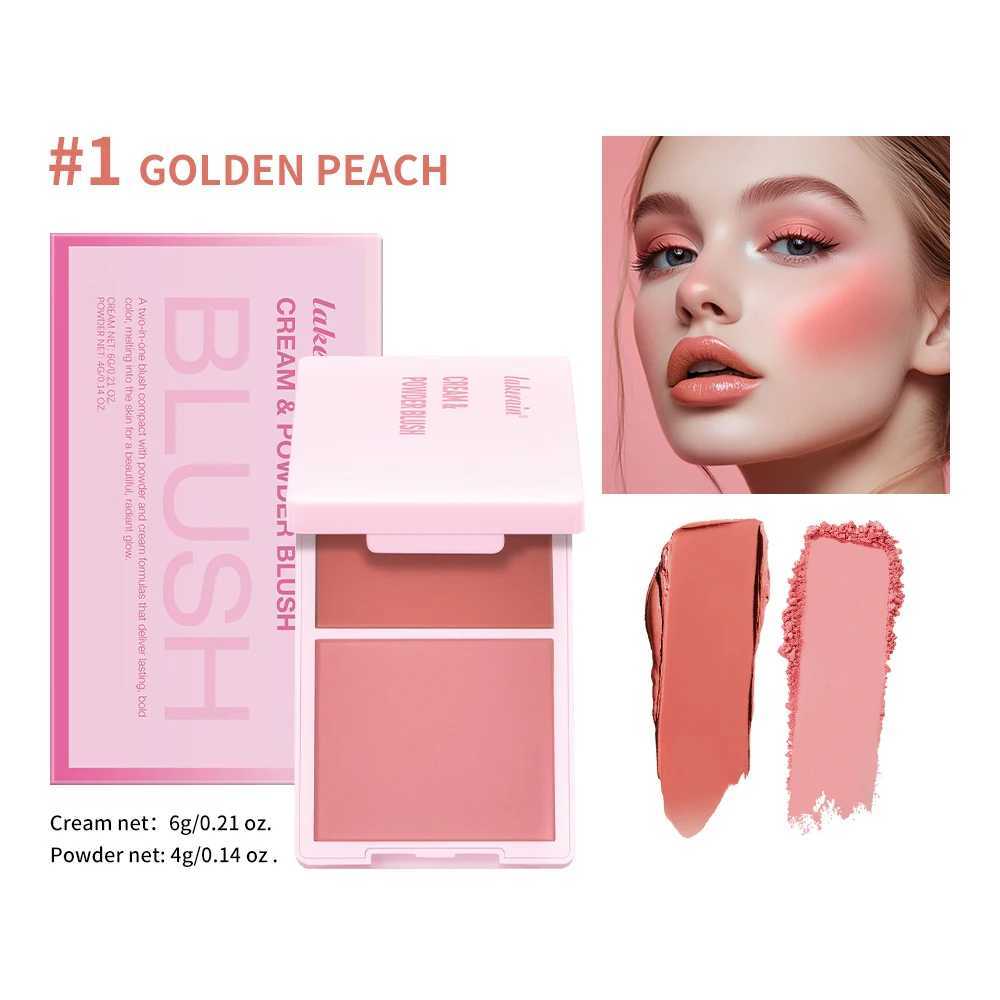 2IN1 Creme Powder B Matte Natural B Eye Makeup Palette Long Lasting High Color Rendering Bright Pinky Patrick Ta BXJ241225