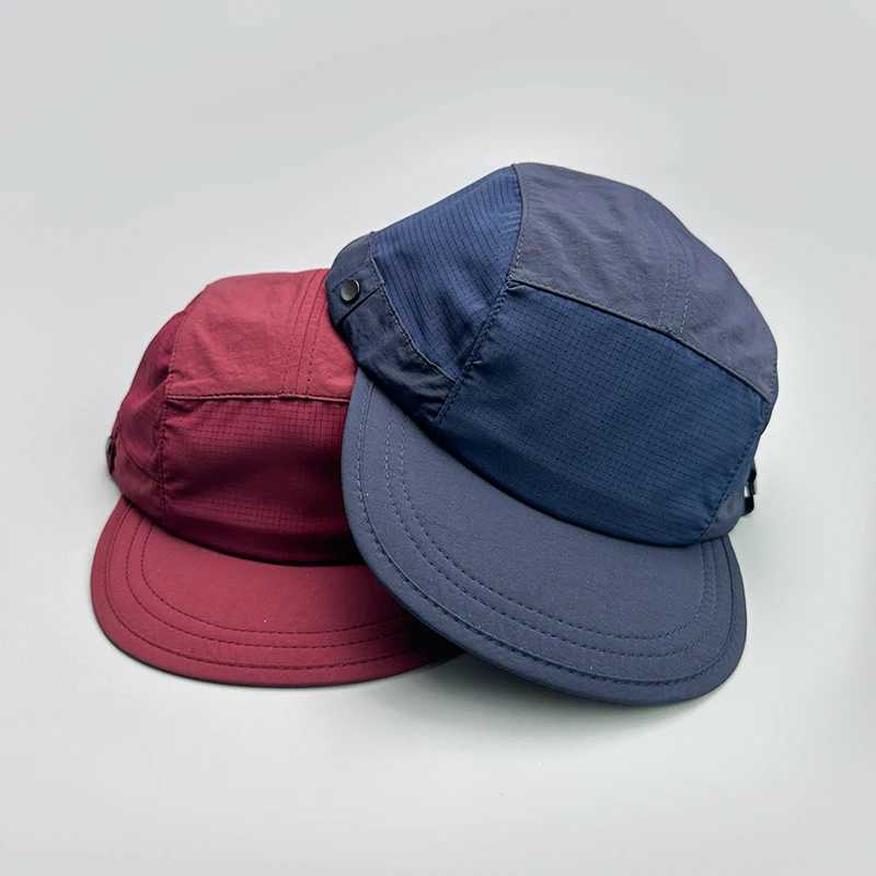 Japanese retro solid quick drying baseball cap new unisex outdoor breathable montage sun hat W241225