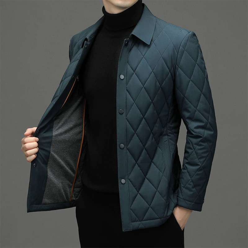The Main Promotion of Autumn and Winter Business Leisure High Quality Comfortable Allmatching Mens Cottonpadded Coat 241224