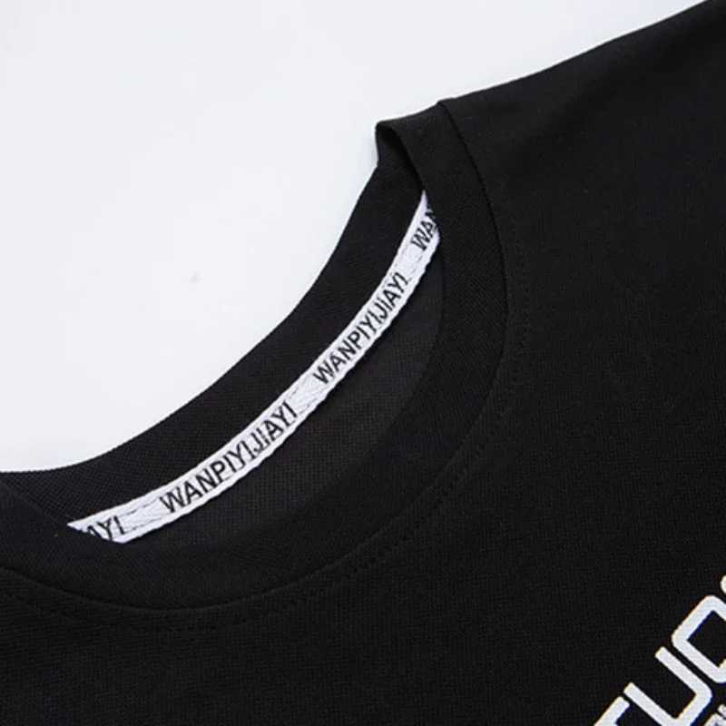 Clothing Sets Summer Fashion Children Boy Clothes Set Teenage Letter Printed T-shirts and Shorts 2pcs Suit Short Sleeve Top Bottom OutfitsY241225R7J1