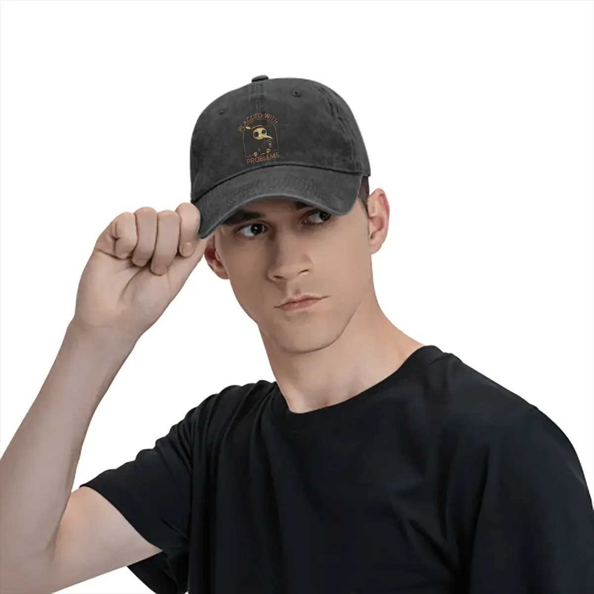 Question Baseball cap toe cap plague cap doctors hat sunshade cowboy hat male truck driver dad hat W241225