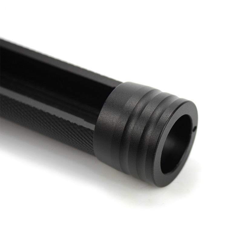 Waterproof LED Handheld Flashlight - Durable Design with Long-Lasting Battery Ideal for Outdoor Flashlight casing