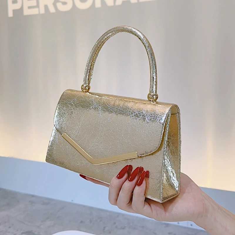High Quality Silver Evening Handbag Sparkling Party Clutch Evening Bag Small Bridal Wedding Wallet Womens Cross Cocktail Ball T241225