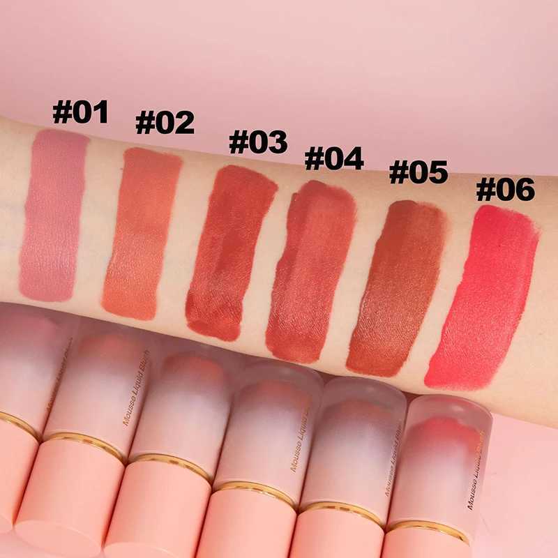 Matte Glitter Face Liquid Ber Smooth Cheek Eye Mousse B Highlighter Stick Rouge Waterproof Contour MakeupXJ241225