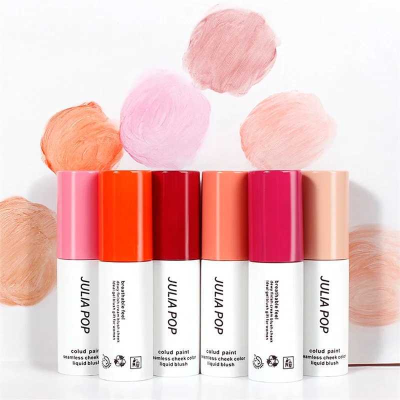 6 Colors Liquid B Velvet Matte Ber Natural Orange Peach B Face Pigment Long Lasting Cheek Tint Make Up MaquiagemXJ241225