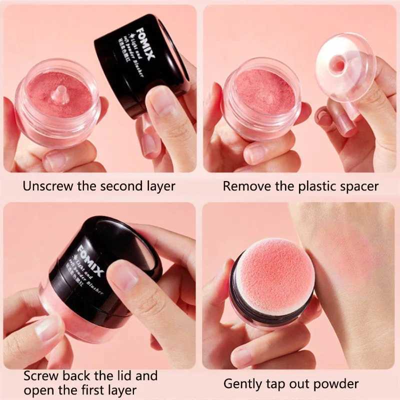Soft Ber Powder Natural Cheek Rouge Face Powder Nude Makeup Brightening Complexion Repair Moisturizing Nourishing CosmeticsXJ241225