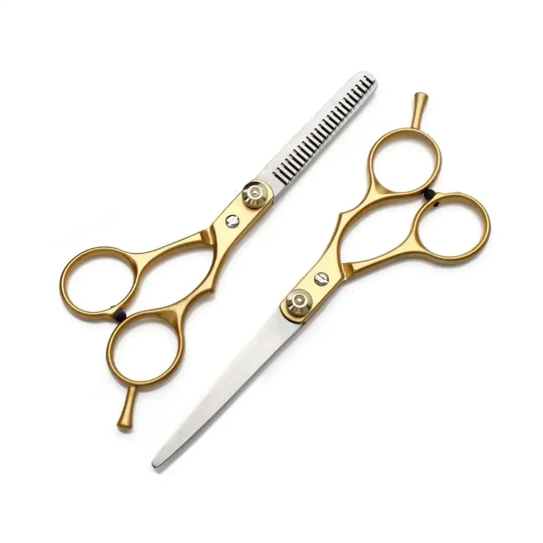 Scissors Professional Hairdressing Sissors Thinning Barber Scissor Set Hair CuttingScissors Steel Supplies 241225