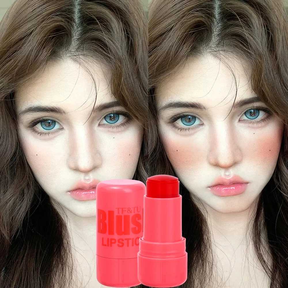 Multi-Use B Stick Lips Tinted Lasting Moisturizing Water Jelly Tint Ber Stick Watercolor Facial Lips Cheek Rouge MakeupXJ241225