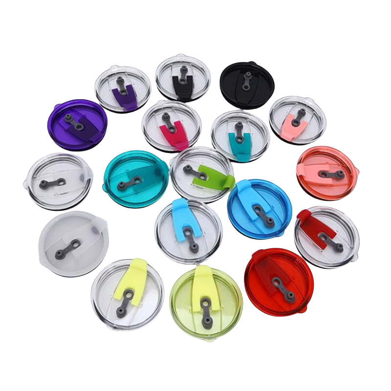 Replacement Tumbler Lids 20oz 30oz Spillproof Splash Resistant Plastic Flip Lid CoverPerfect Fit Seal Lids For Stainless Steel Insulated Tumbler Travel Cup Mugs
