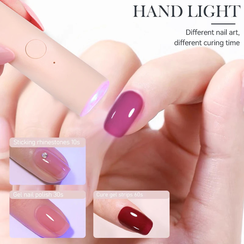 Semi Cured Gel Nail Strips Kit With Nail Lamp LED 2 In 1 White Black Foot Nail Patch Sliders UV Lamp Needed Full Cover Stciker 241225