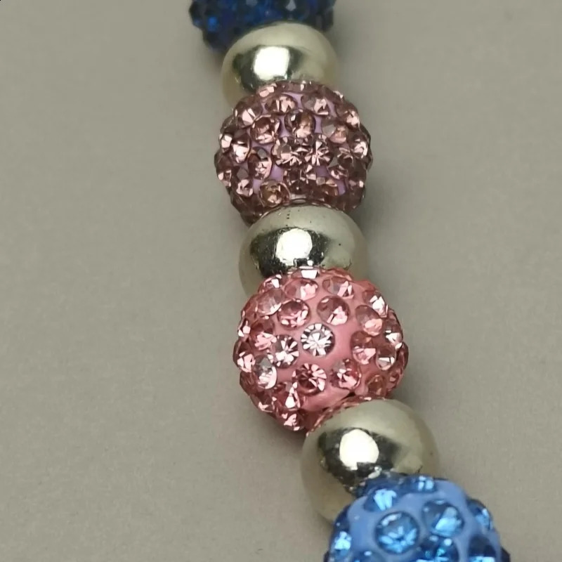 Round Bead Rhinestone Multicolor Punk Pants Chain Unisex Ones Waist Accessories Gothic Multi-functionChain For Bag 250303